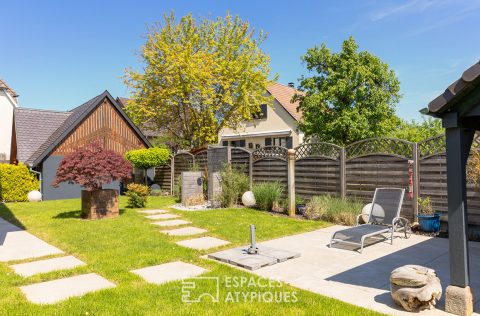 Elégante maison familiale au pied des vignes