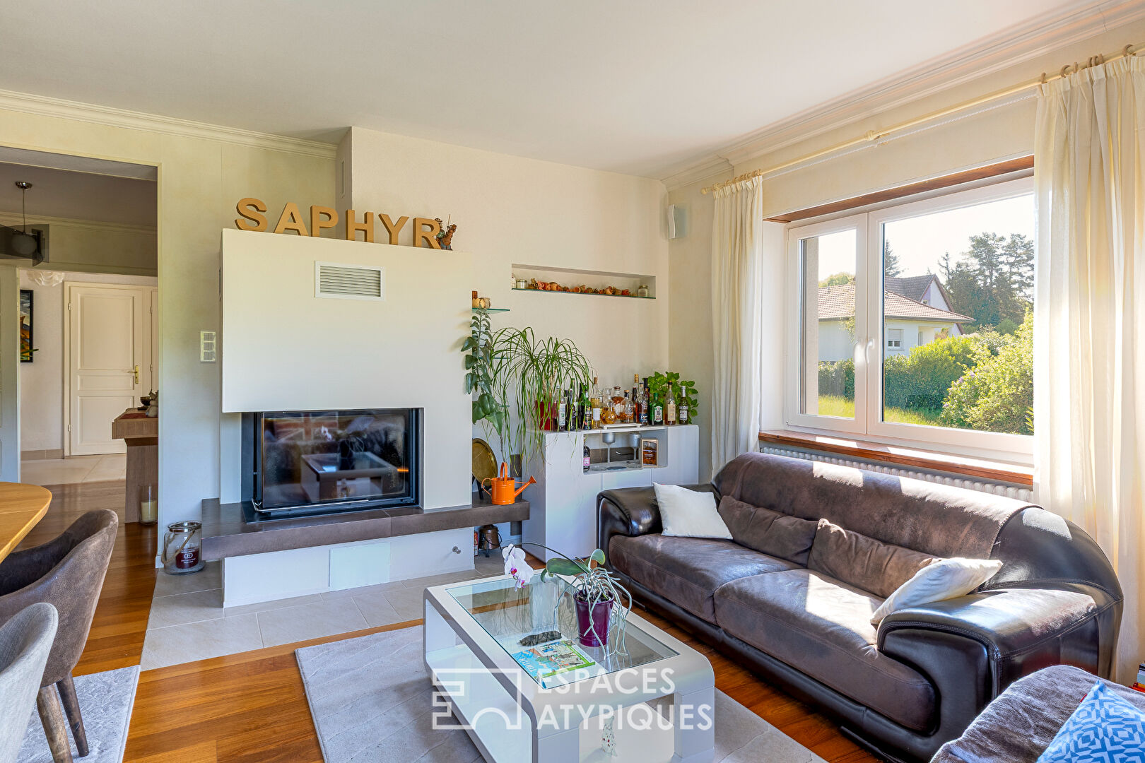Maison familiale avec vue dégagée sur la verdure