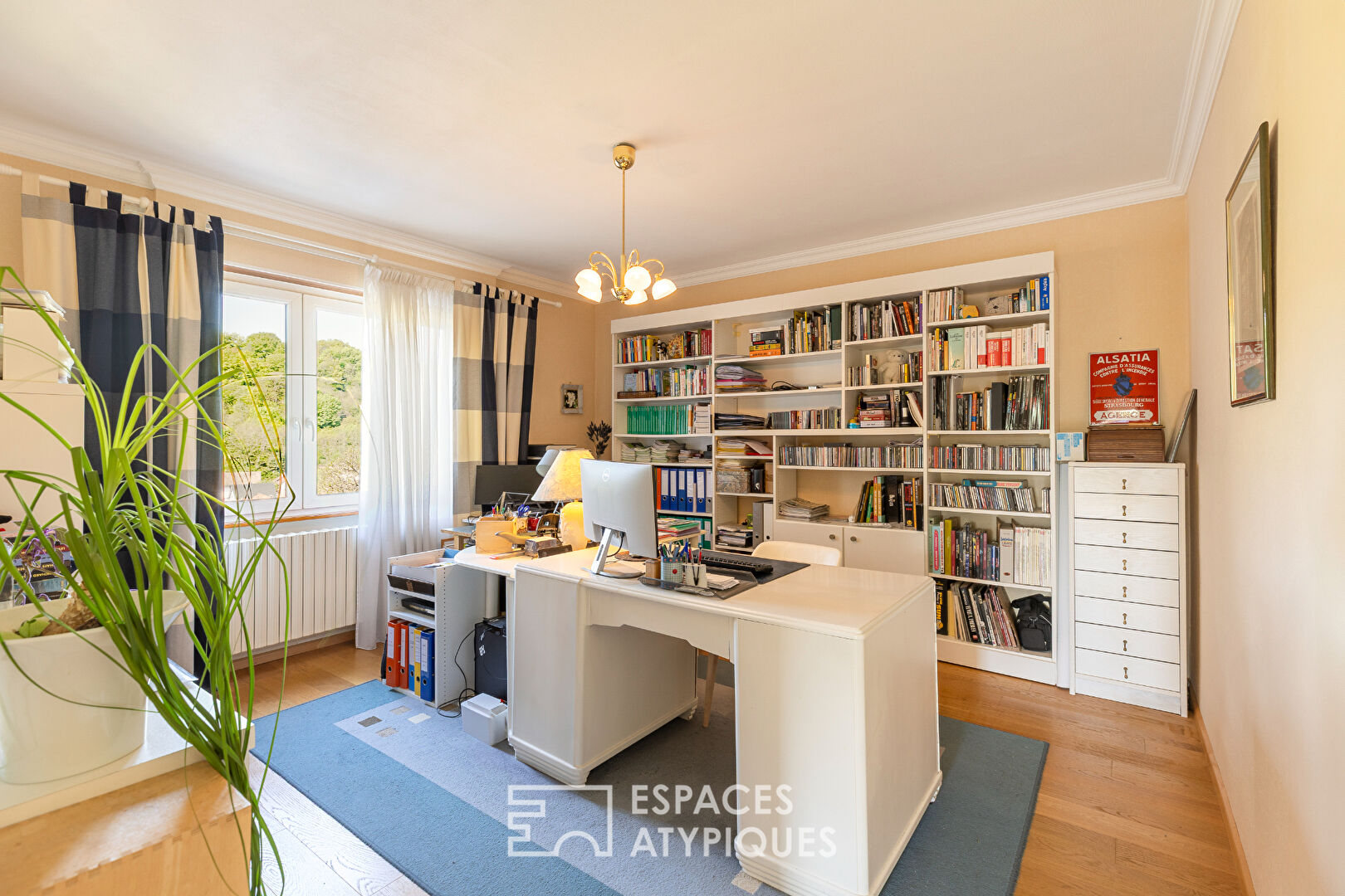 Maison familiale avec vue dégagée sur la verdure
