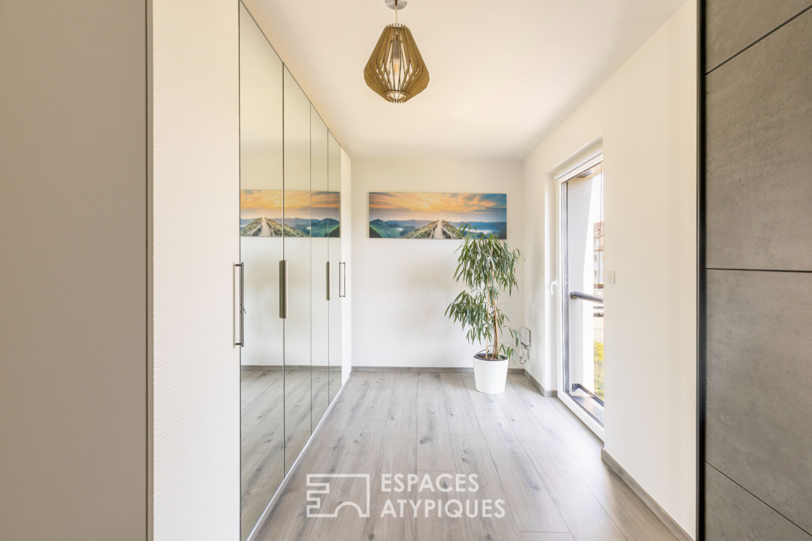 Appartement contemporain et son toit-terrasse