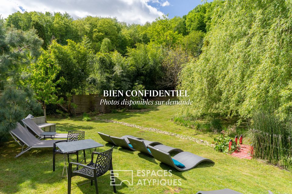 Propriété au coeur de la verdure et ses gîtes