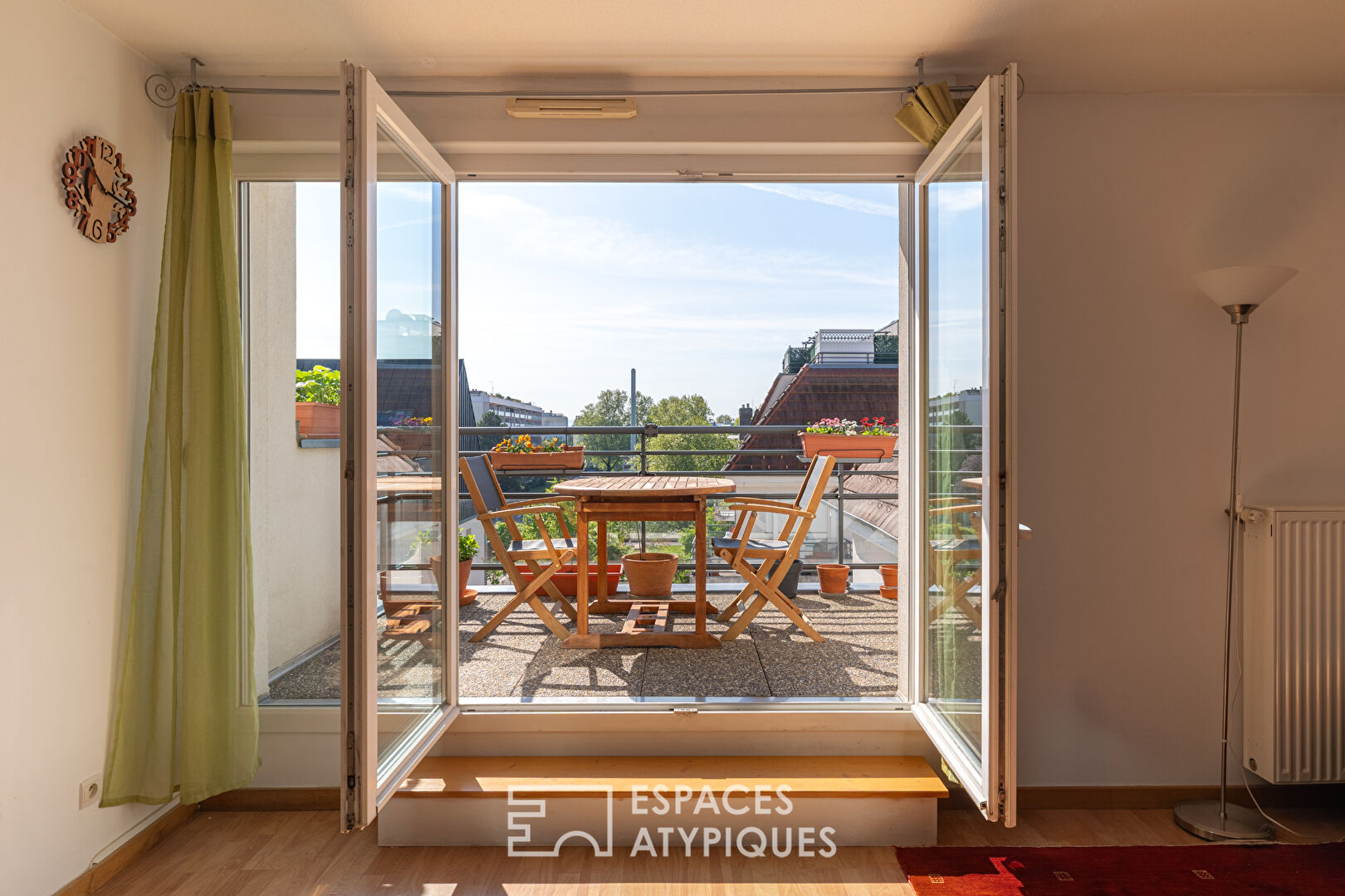 Duplex avec terrasse en dernier étage à Neudorf