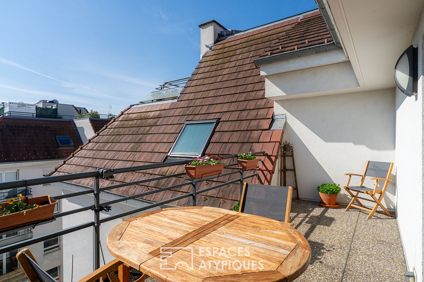 Duplex avec terrasse en dernier étage à Neudorf