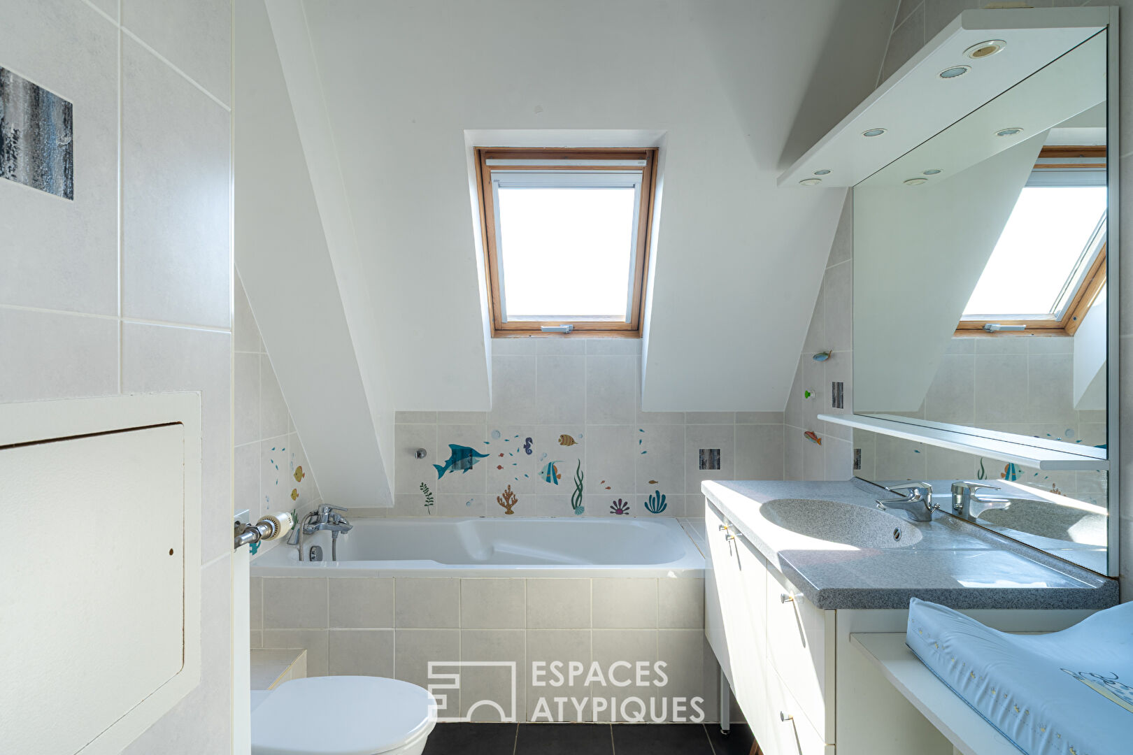 Duplex avec terrasse en dernier étage à Neudorf