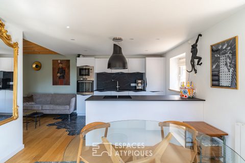 Maison alsacienne rénovée avec vue sur l’Ill