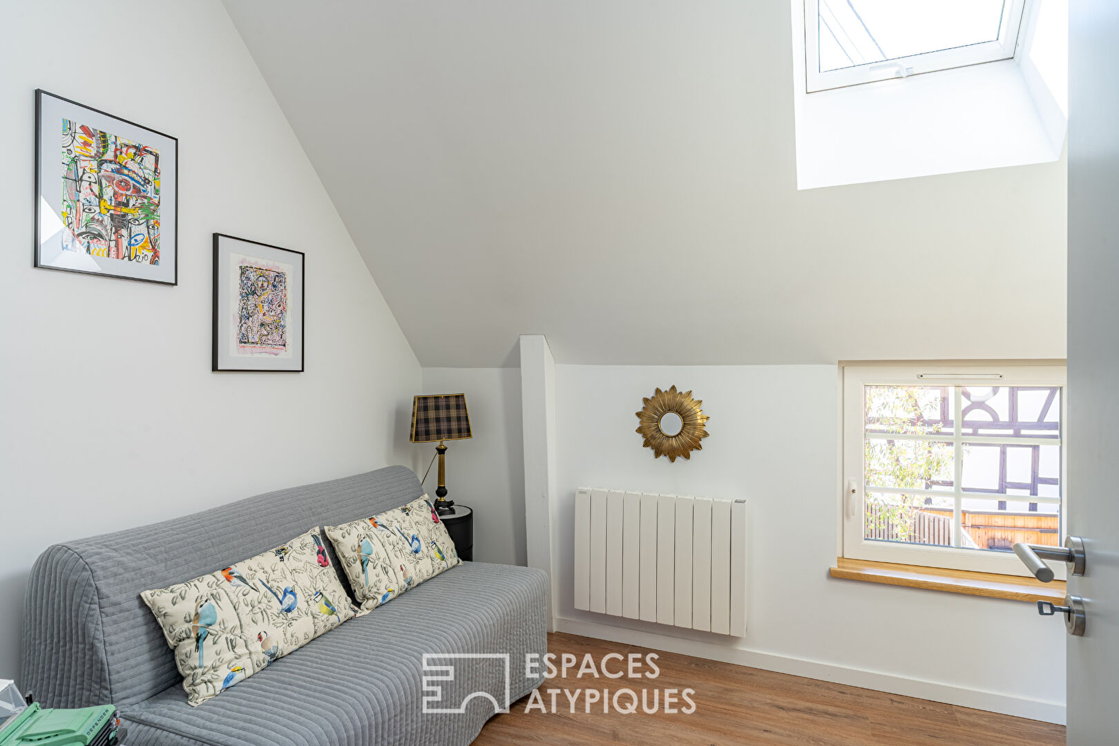 Maison alsacienne rénovée avec vue sur l’Ill
