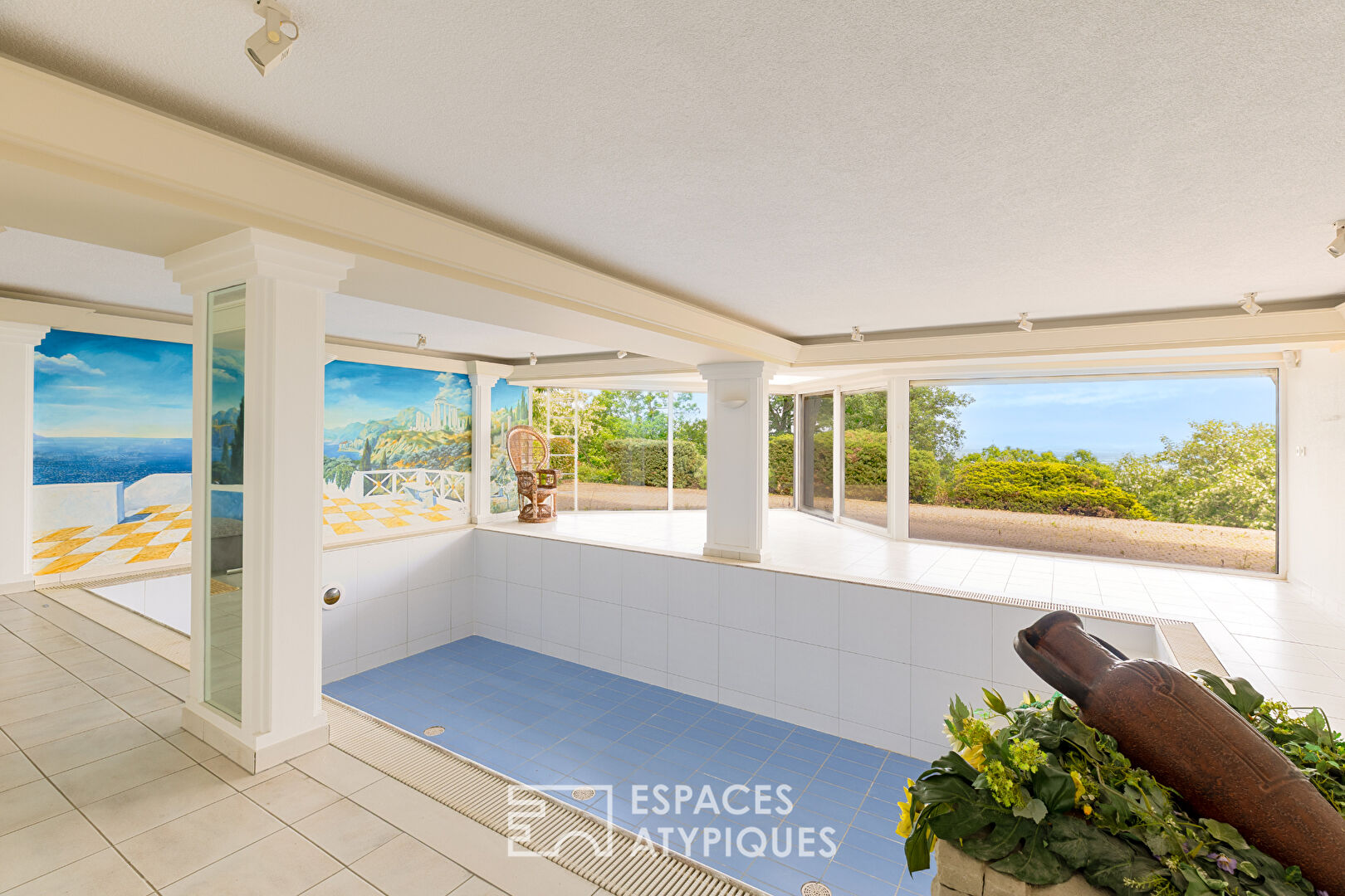 Maison d’architecte avec piscine et vue imprenable sur la plaine d’Alsace