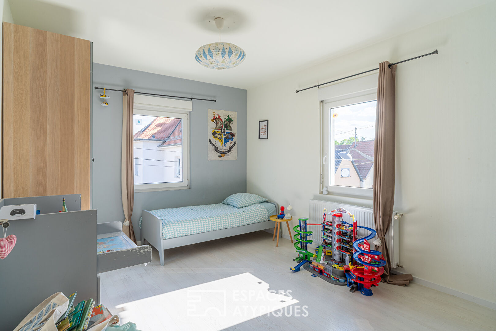 Duplex inversé sous les toits et sa terrasse
