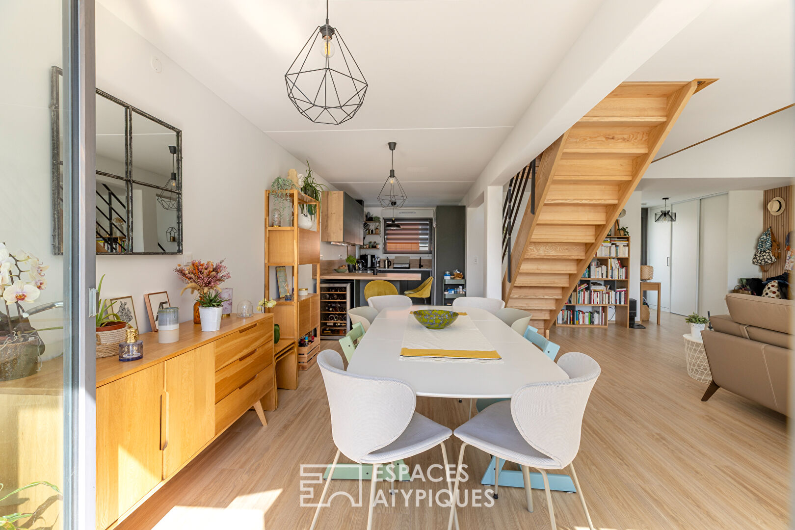 Loft contemporain avec terrasse et rooftop quartier Fonderie