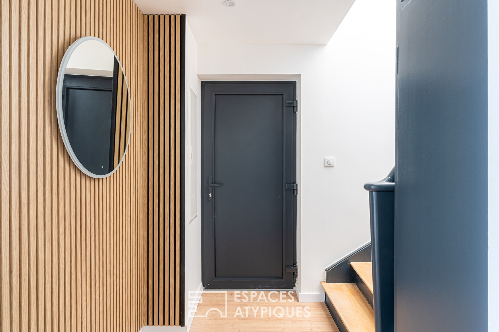 Maison dans années 50 et son extension contemporaine