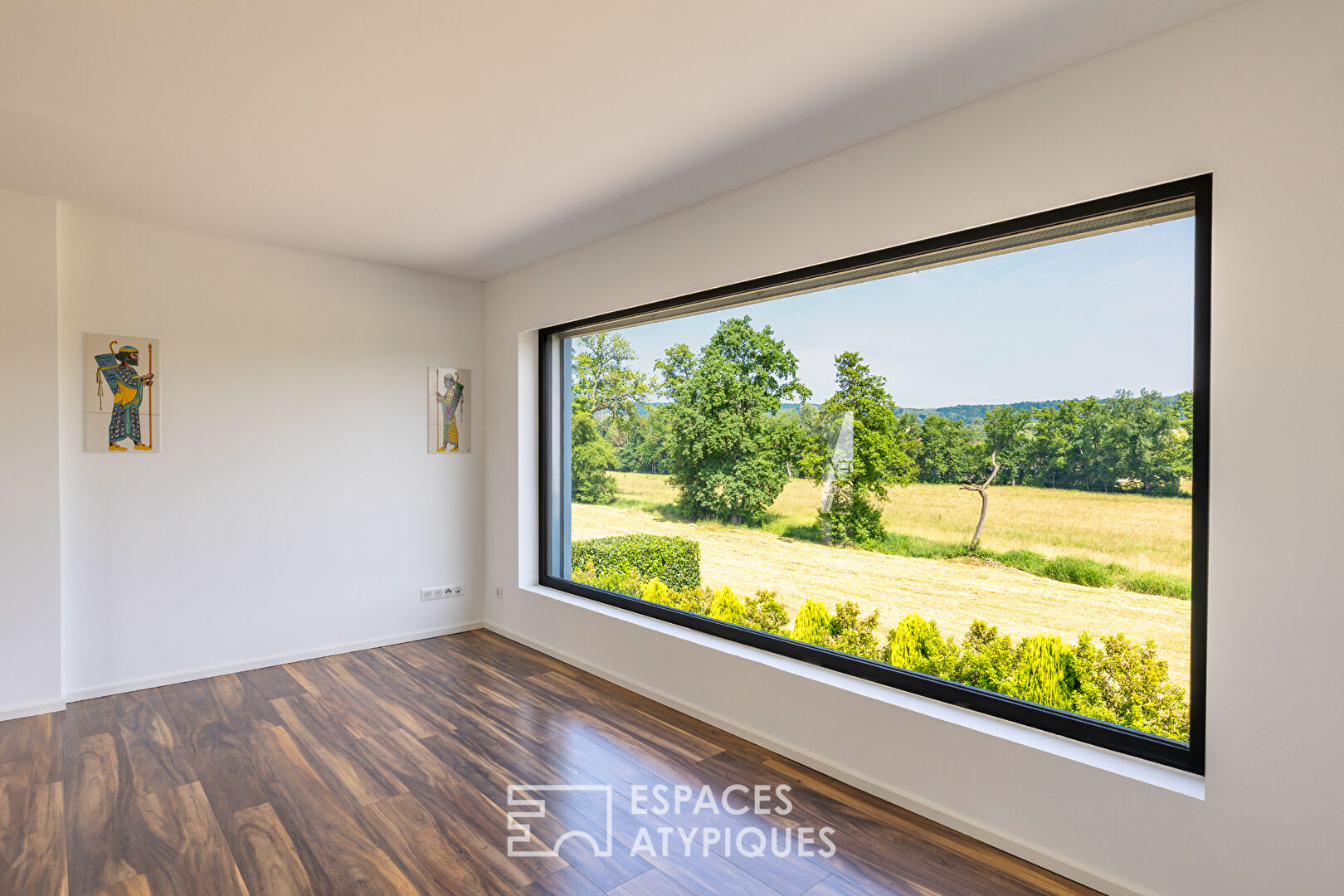 Villa contemporaine aux portes de la Suisse