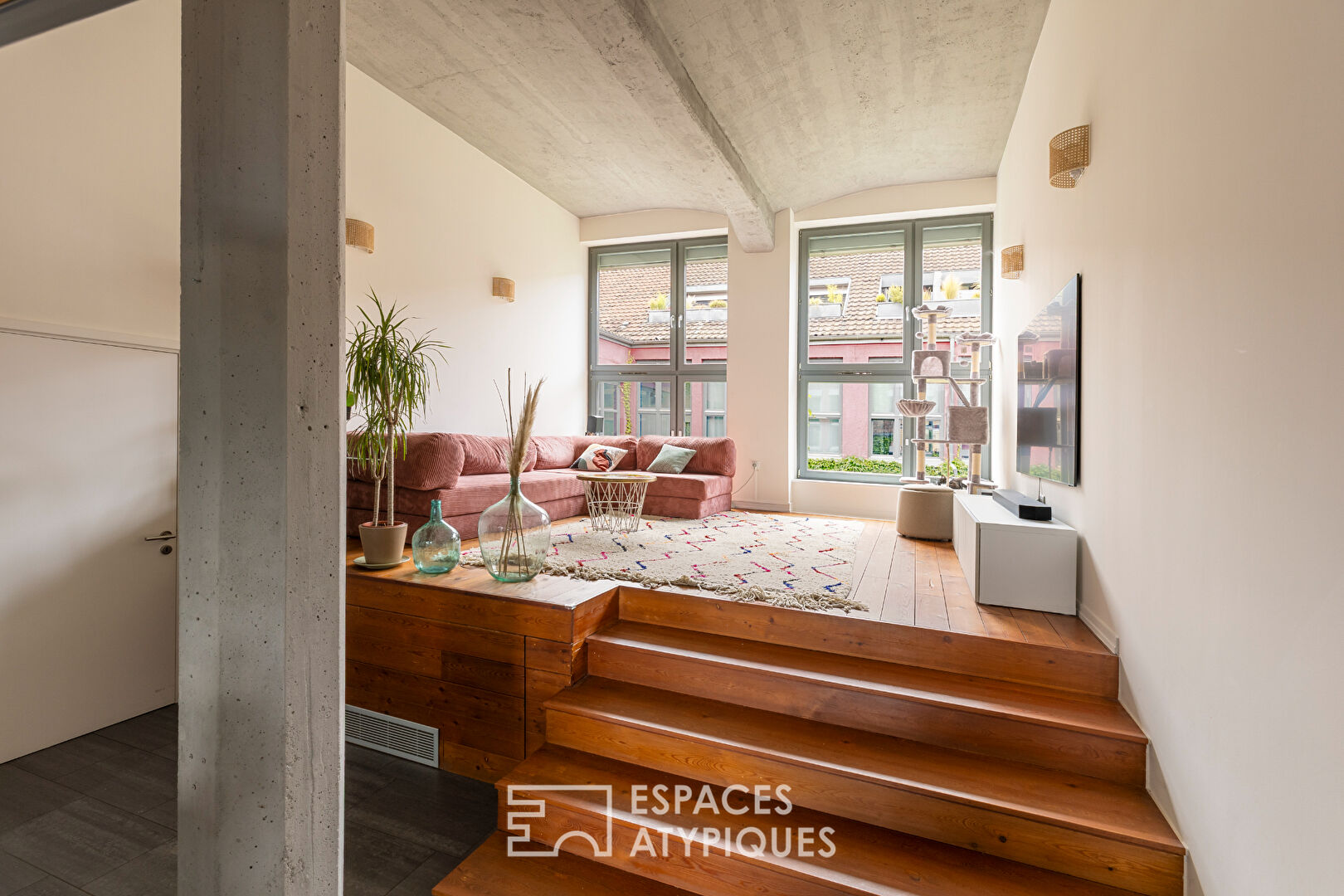 Loft de caractère dans un bâtiment chargé d’histoire