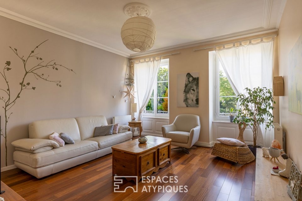Appartement de charme et son jardin privatif en ville