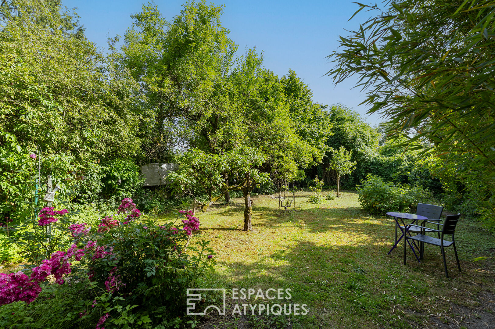 Appartement de charme et son jardin privatif en ville