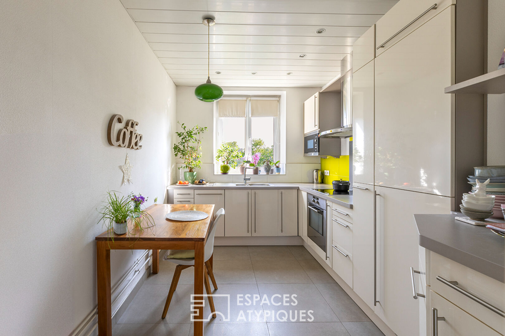 Appartement de charme et son jardin privatif en ville