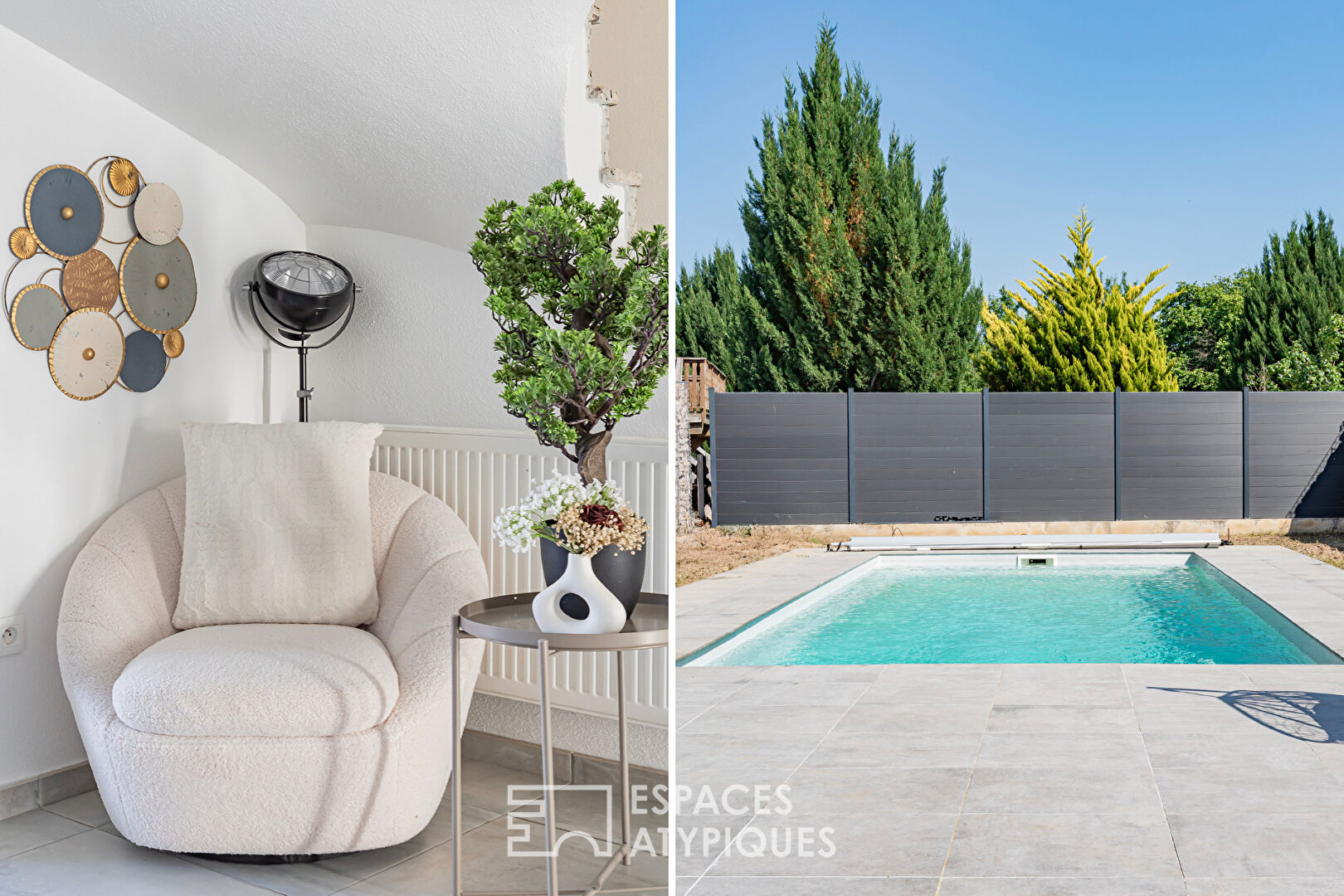 Renovated family home with swimming pool