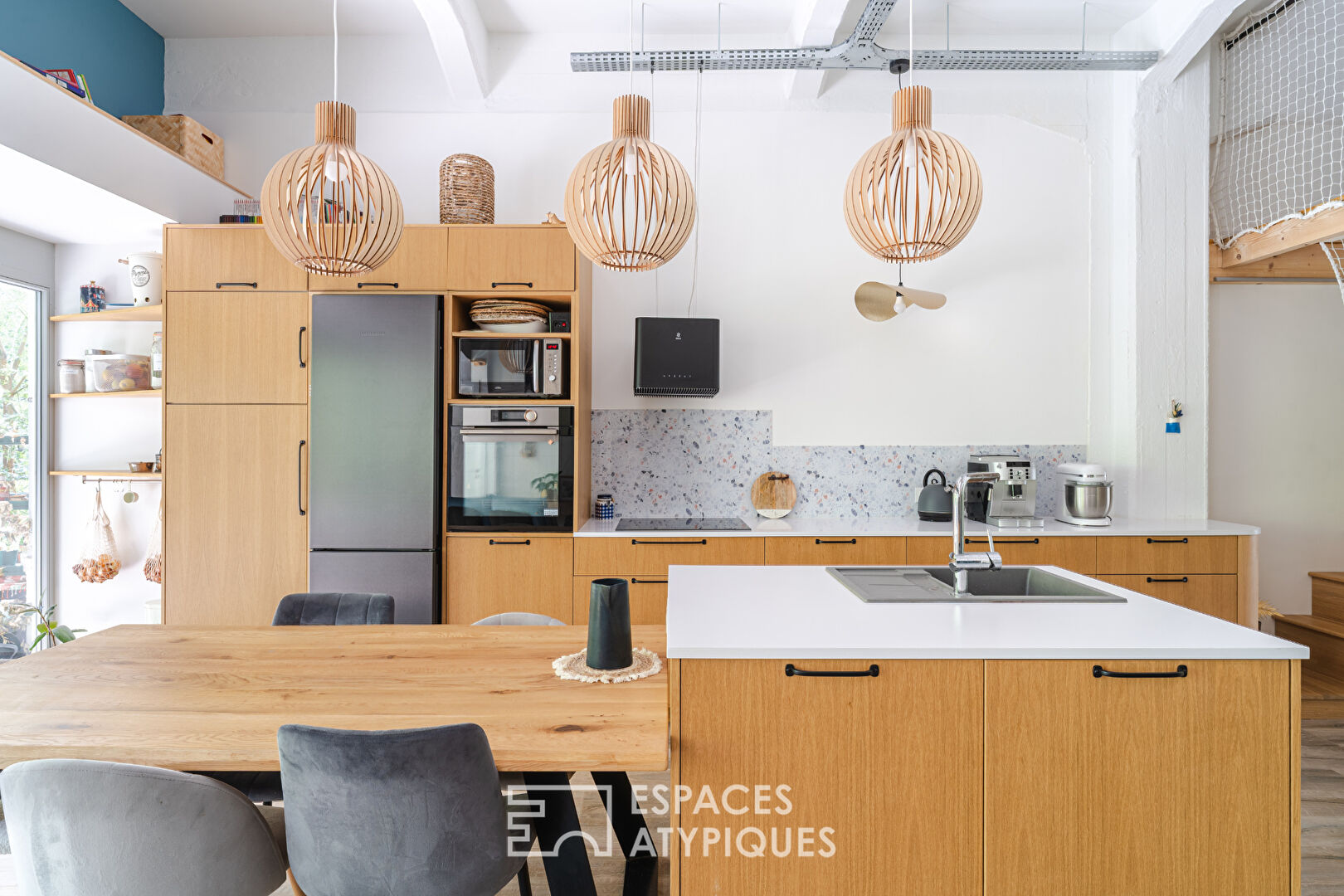 Loft contemporain avec terrasse quartier Coop