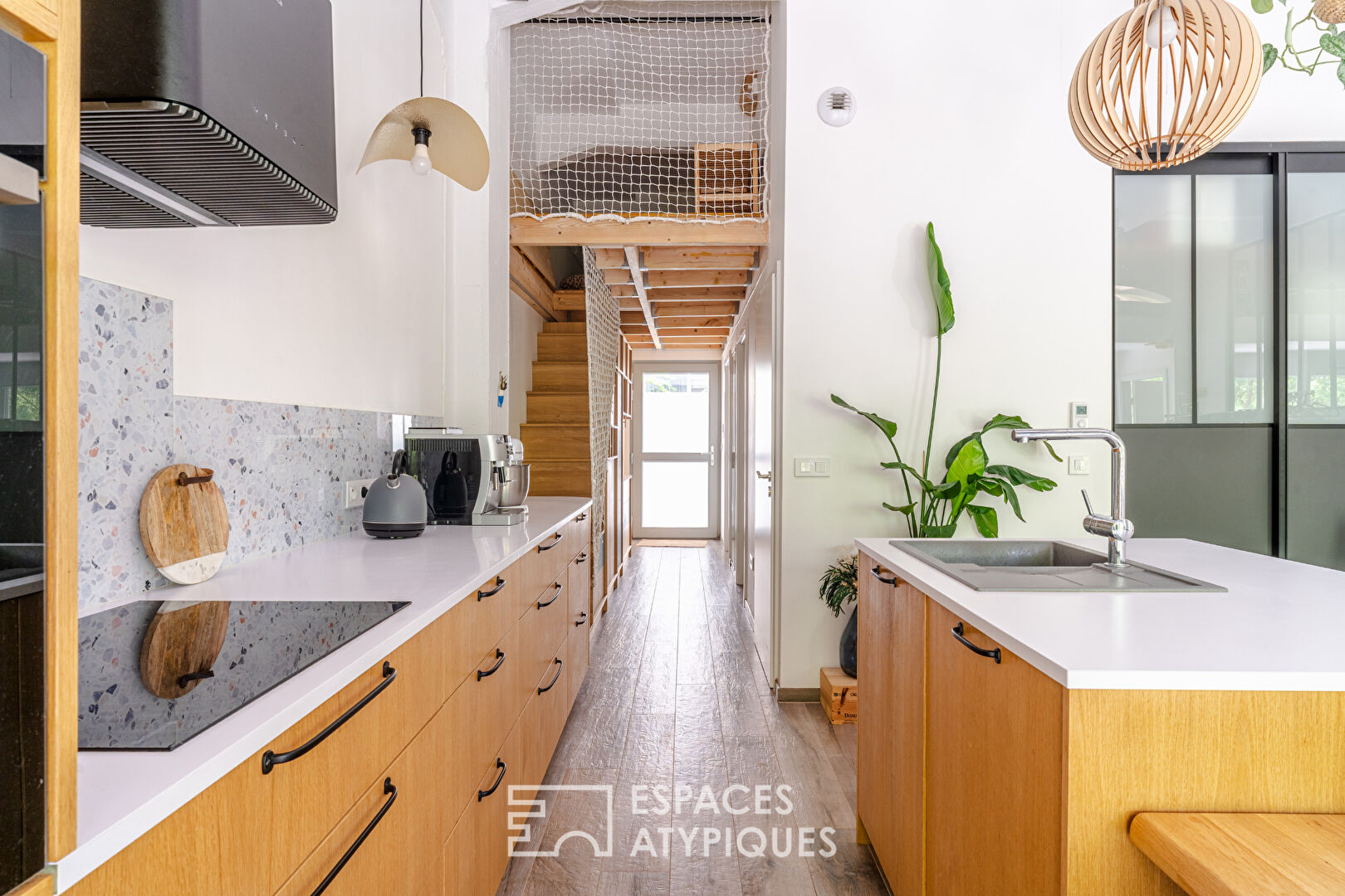 Loft contemporain avec terrasse quartier Coop