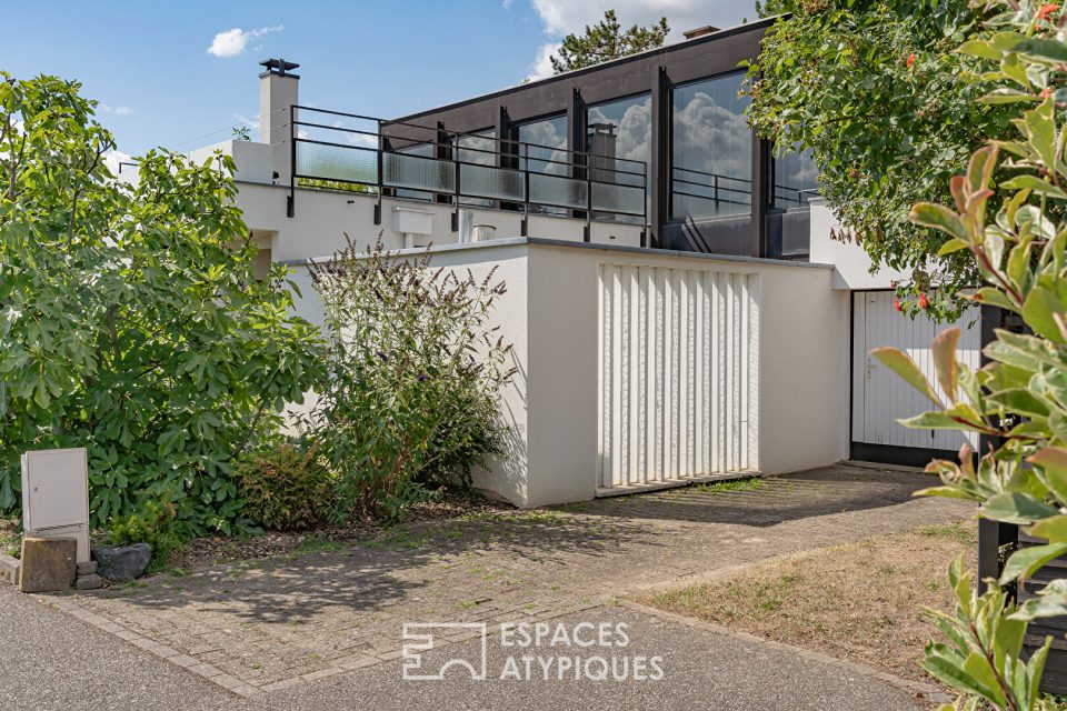 Maison d'architecte avec patio quartier Le Corbusier