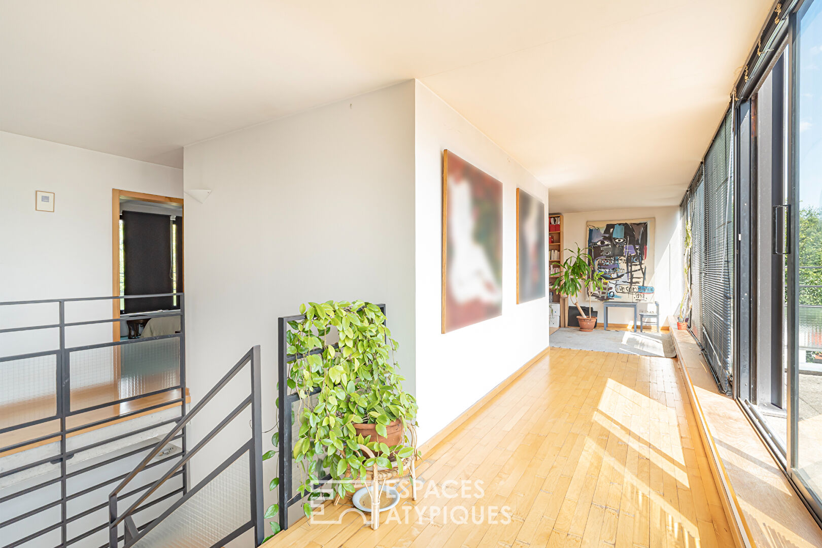 Maison d’architecte avec patio quartier Le Corbusier