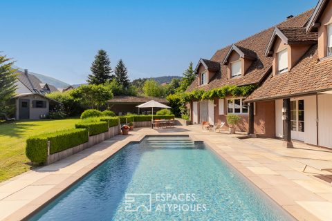 Maison d’architecte au calme avec piscine