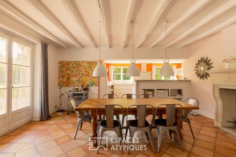 Maison d’architecte au calme avec piscine