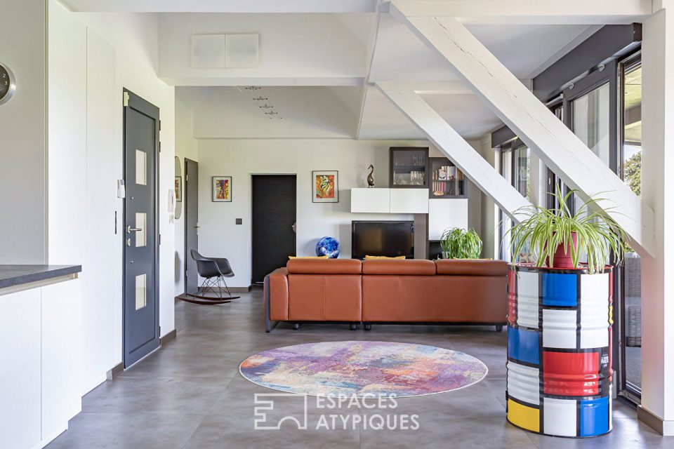 Appartement de caractère avec terrasse et vue dégagée