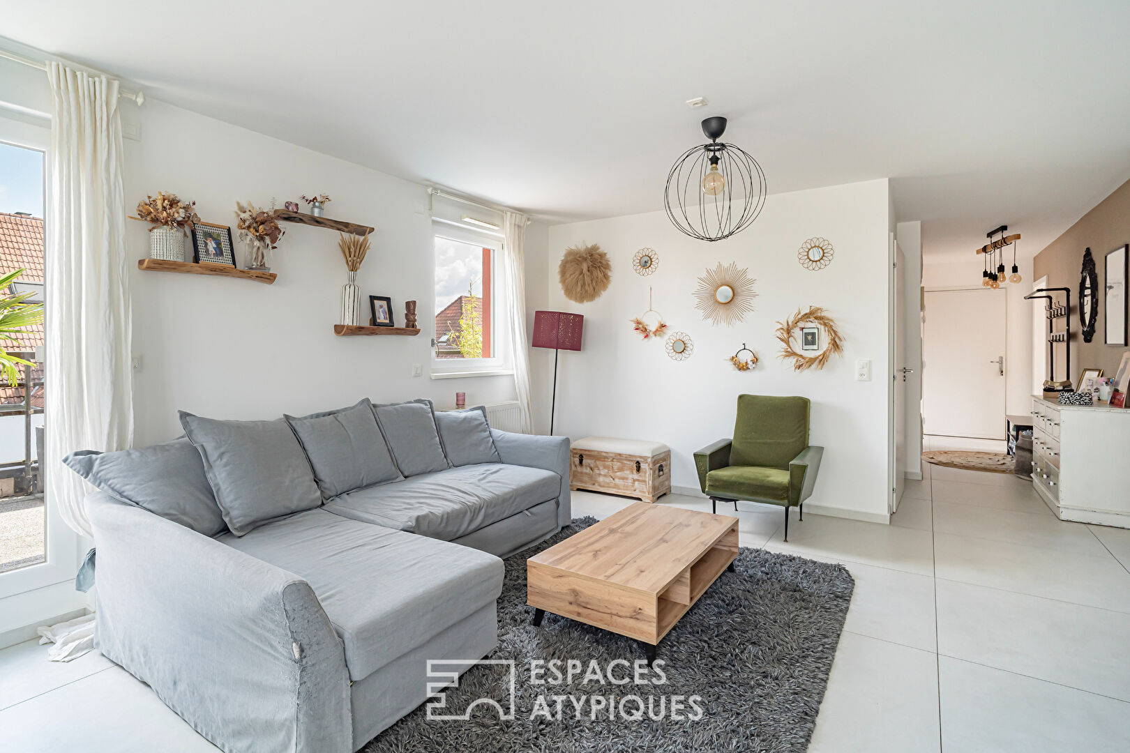 Appartement en dernier étage avec terrasse et jacuzzi