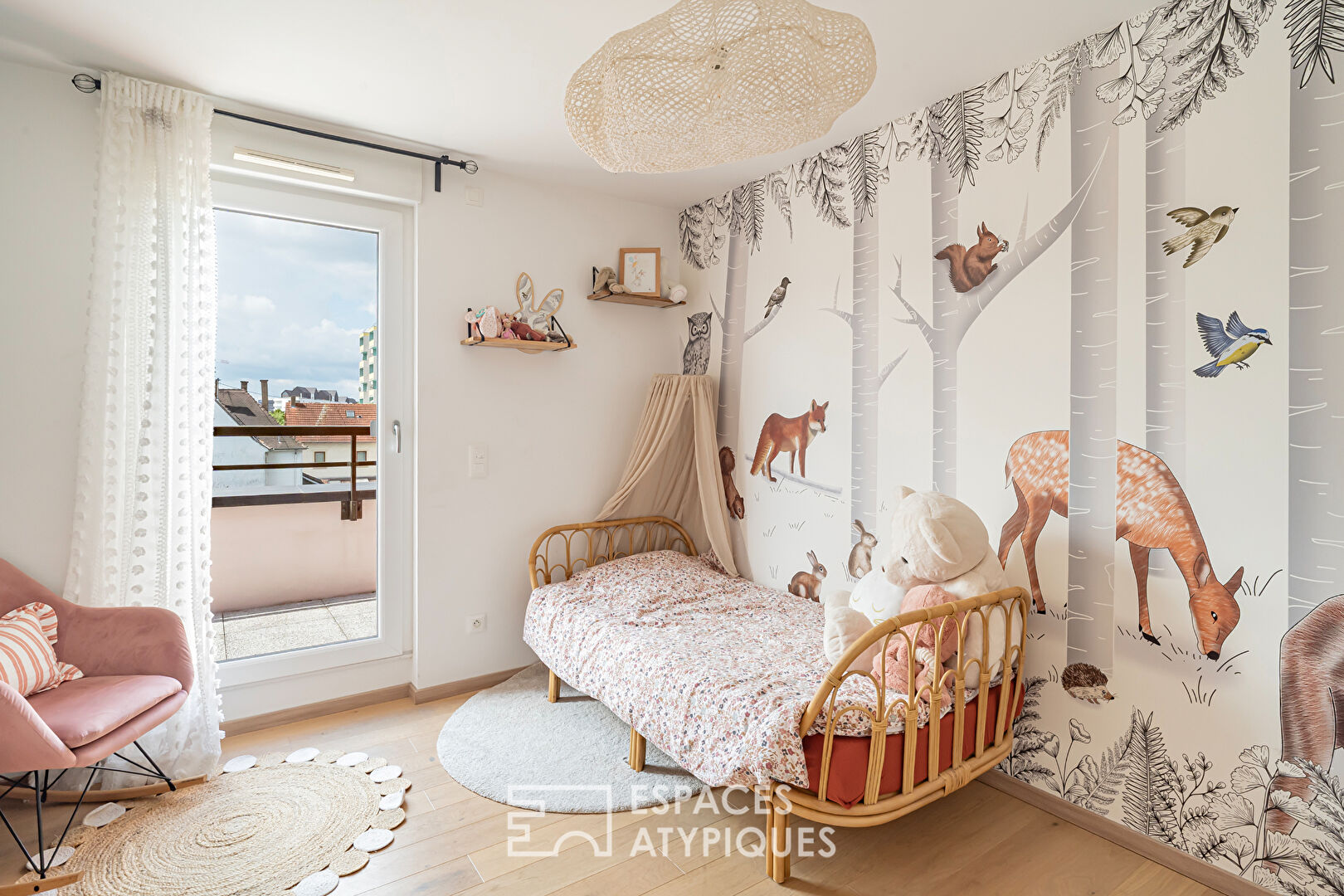 Appartement en dernier étage avec terrasse et jacuzzi