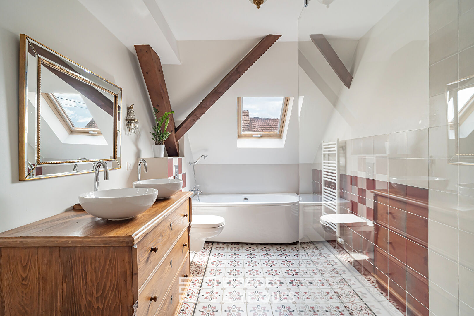 Charming property in a renovated farmhouse