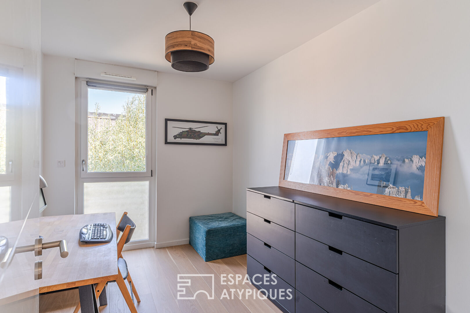 Attique contemporain avec terrasse aux portes de Strasbourg