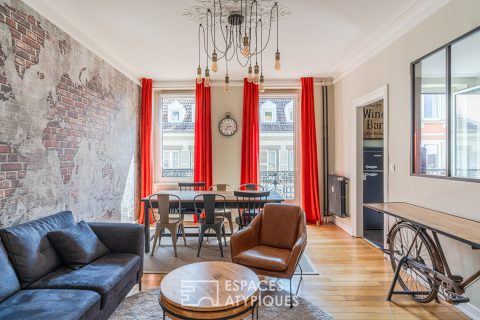 Élégant appartement rénové et son balcon en coeur de ville