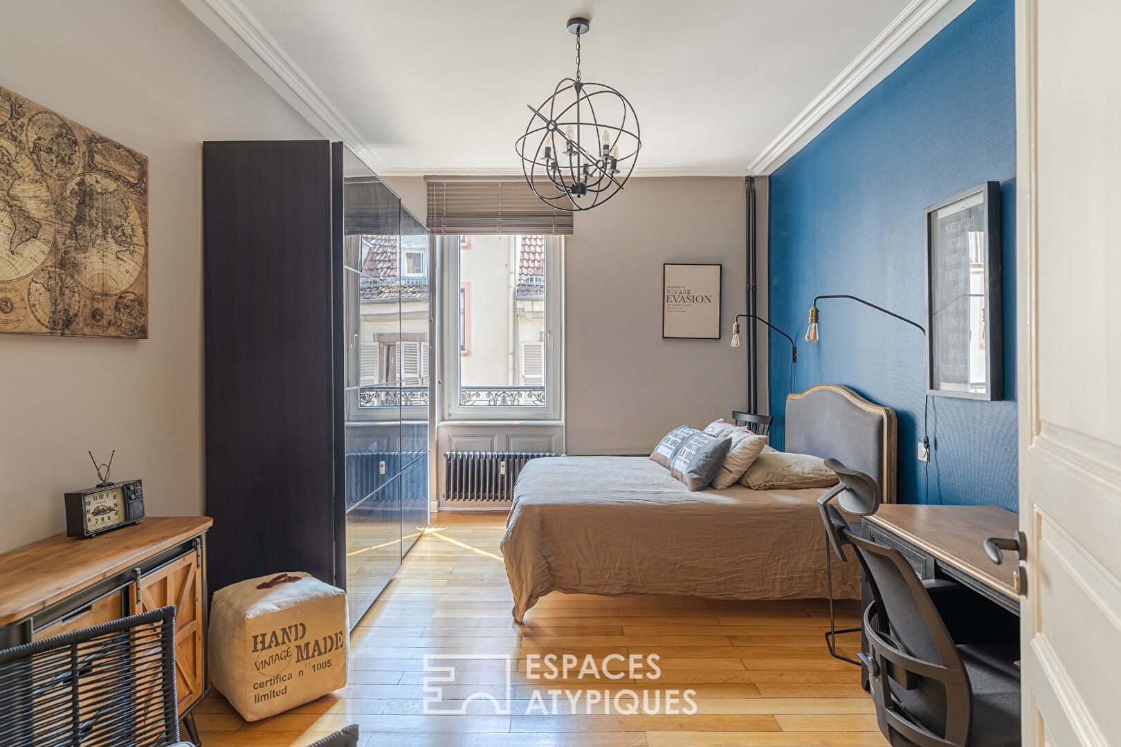Élégant appartement rénové et son balcon en coeur de ville