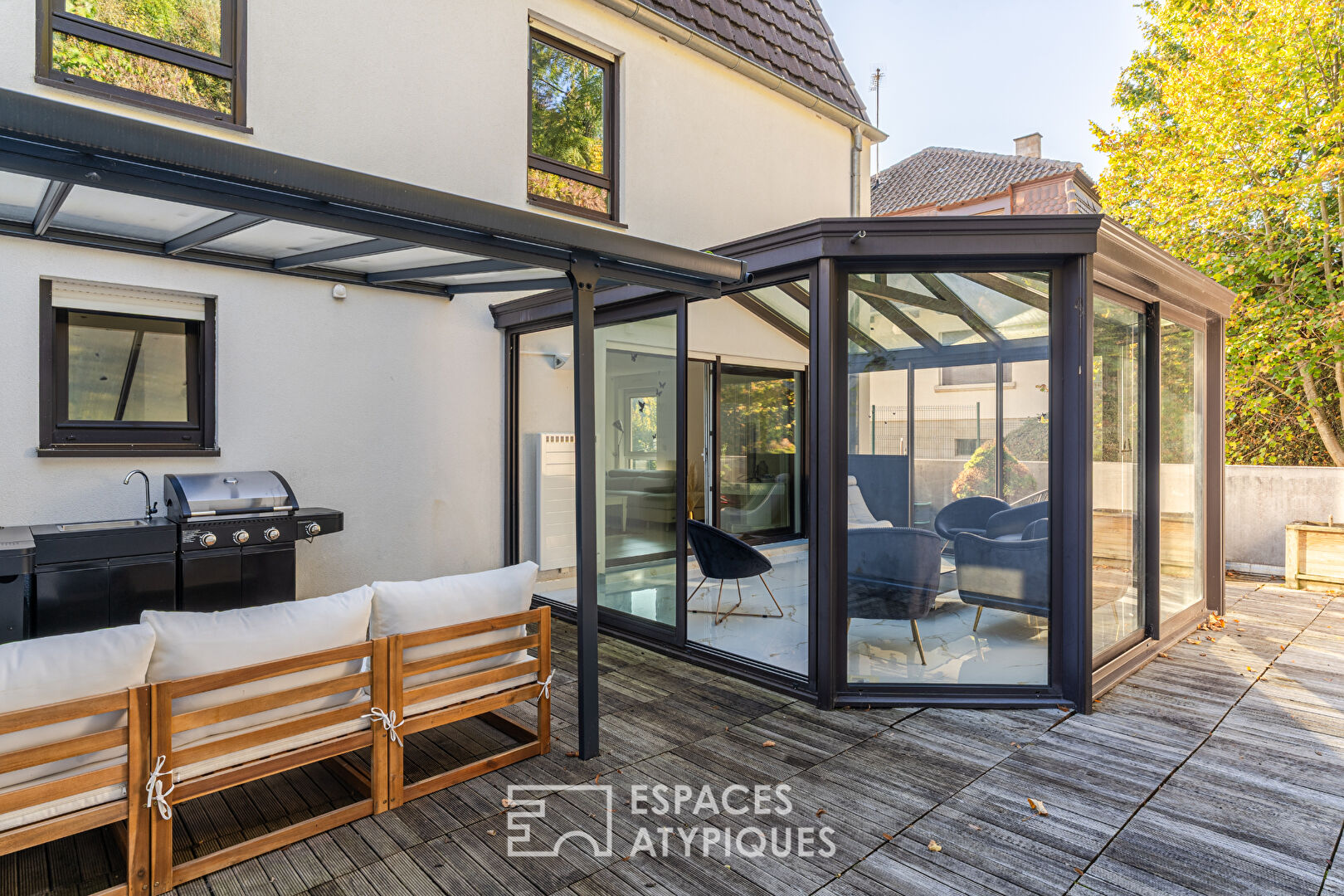 Appartement avec veranda et terrasse