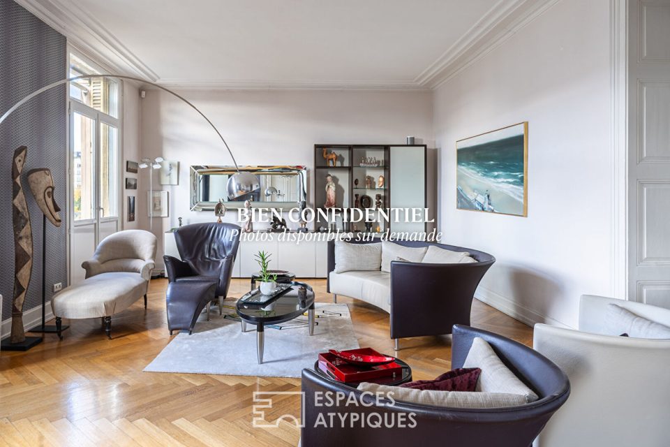 Appartement de caractère en étage élevé