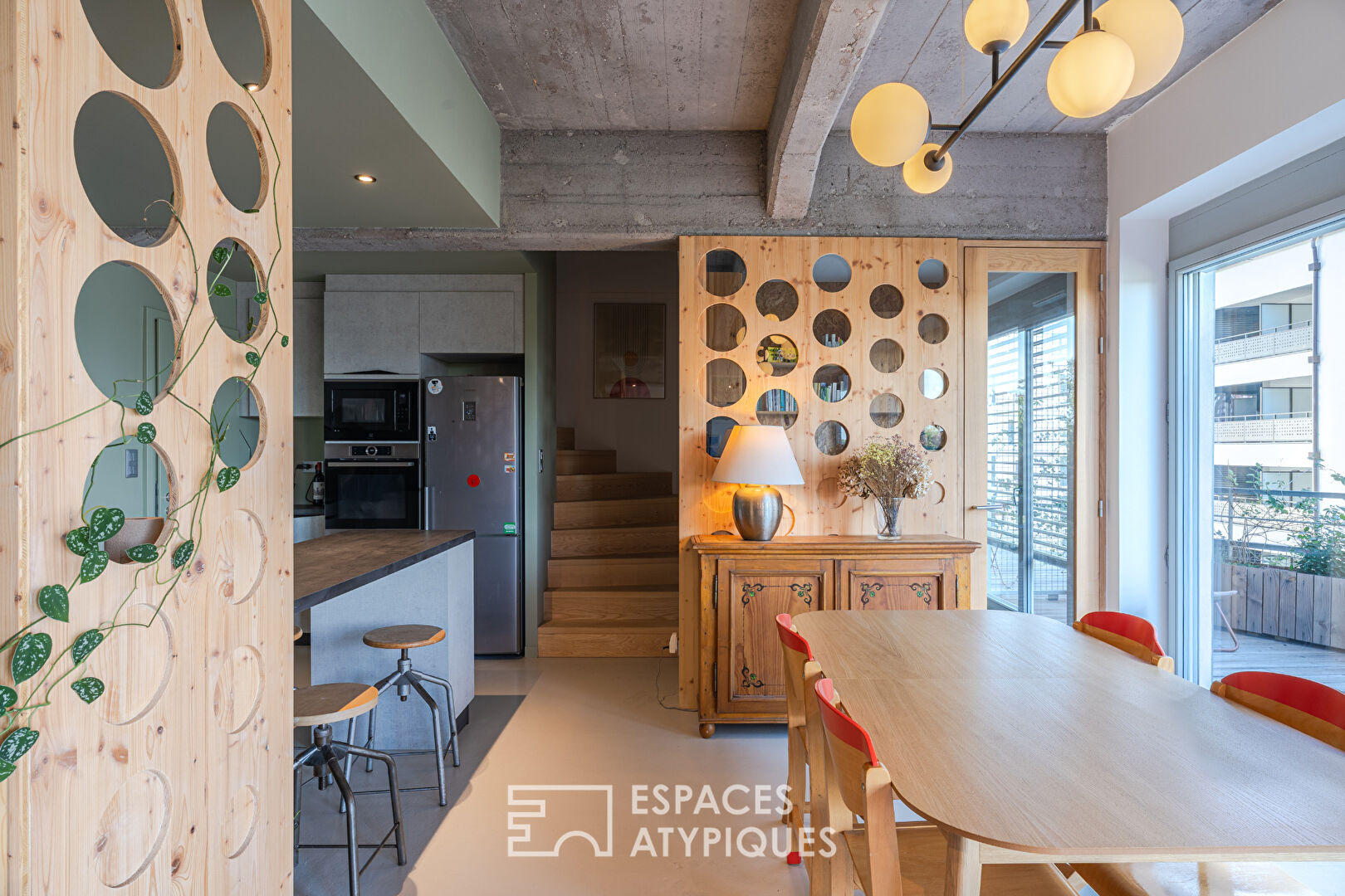 Family loft with terrace in the Coop neighborhood