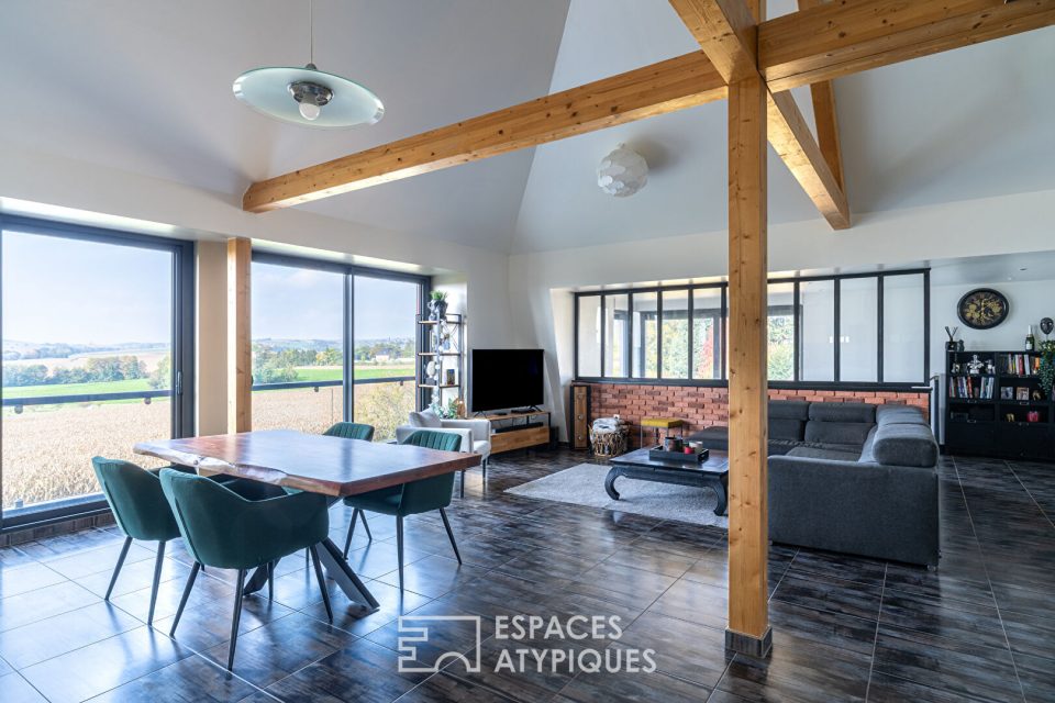 Triplex avec jardin et vue dégagée