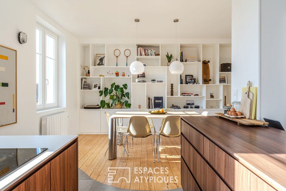 Dernier étage rénové par un architecte