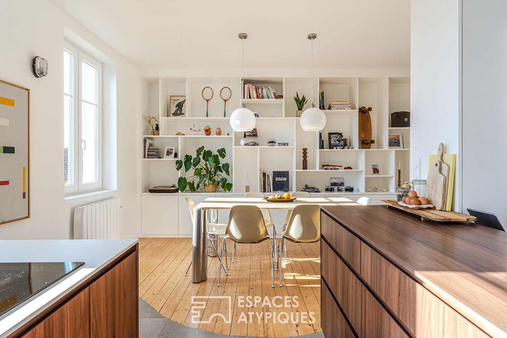 Top floor renovated by an architect