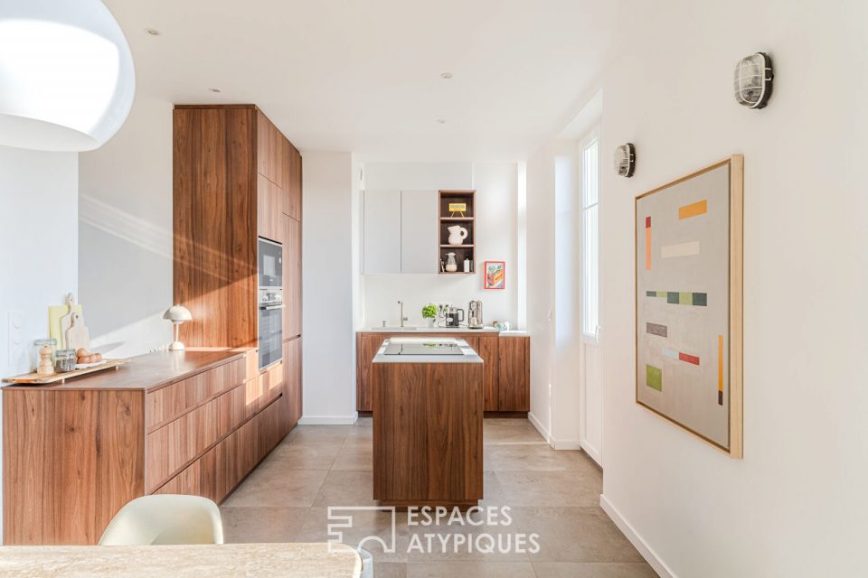 Dernier étage rénové par un architecte