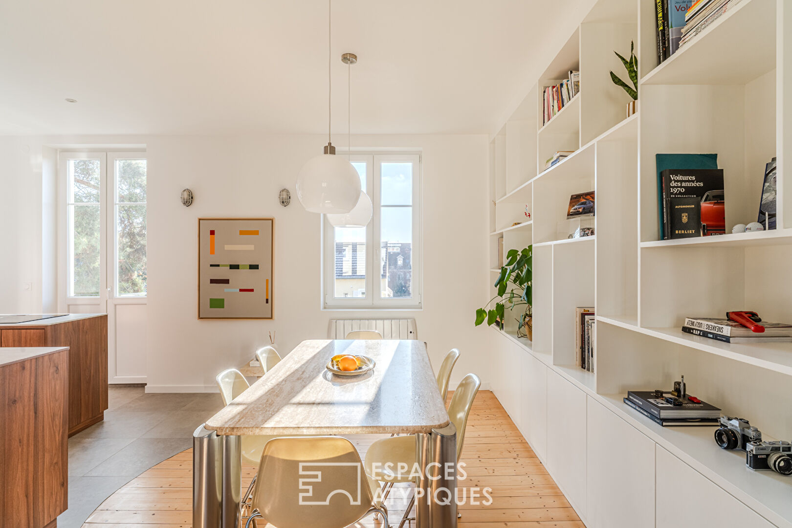 Top floor renovated by an architect