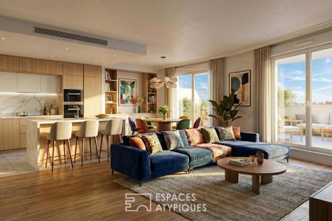 Appartement contemporain début Neudorf