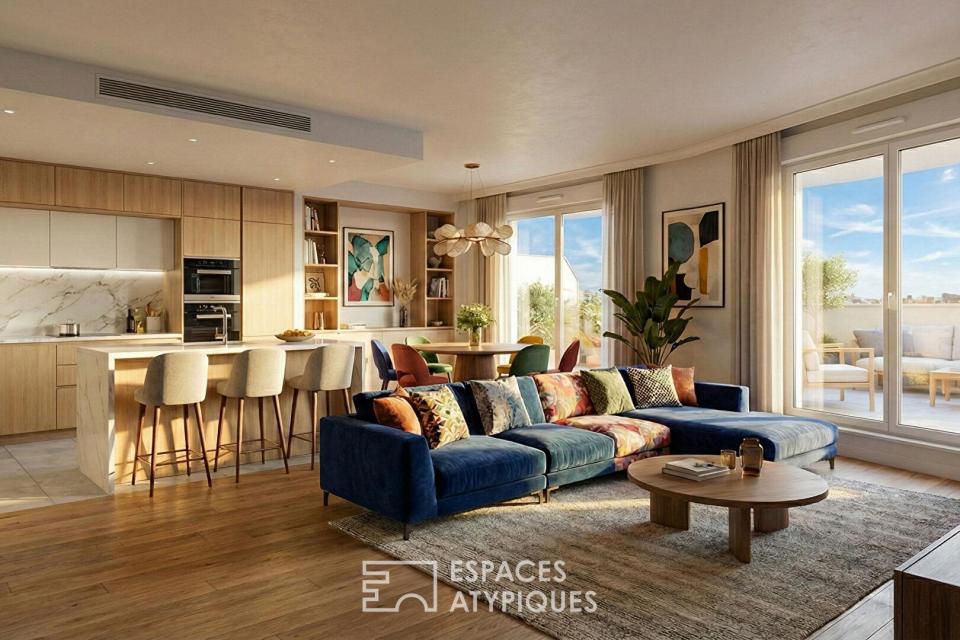 Appartement contemporain début Neudorf