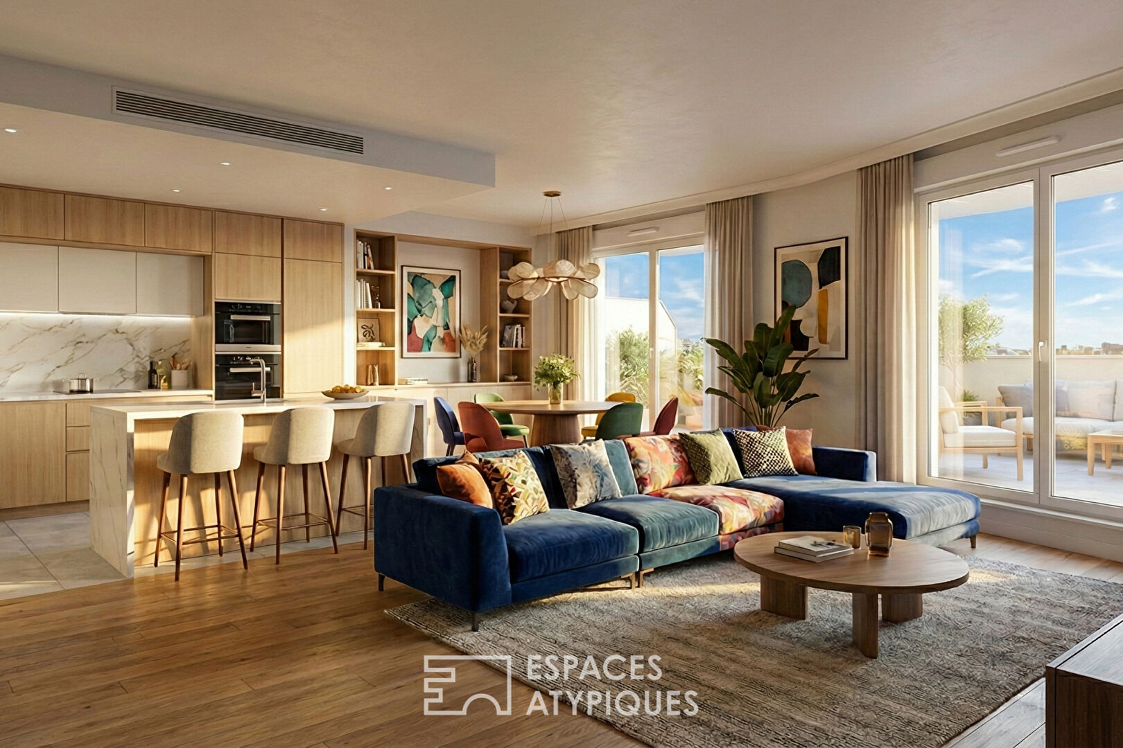 Appartement contemporain début Neudorf