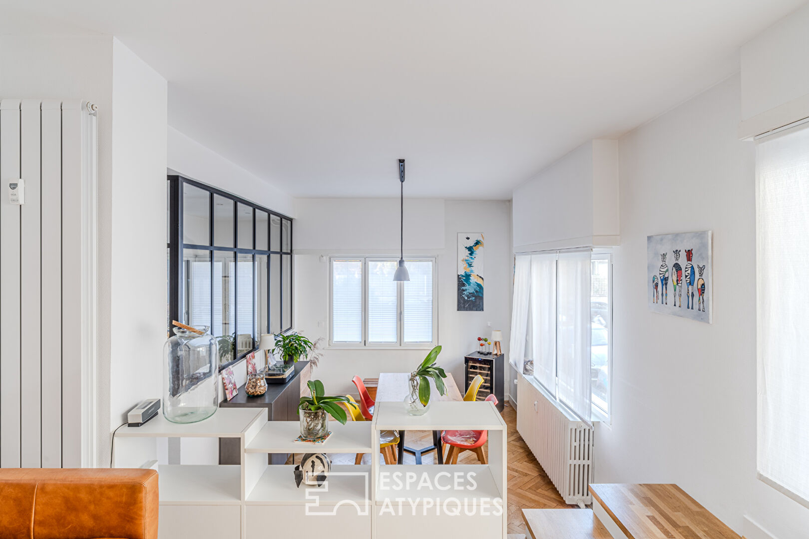 Appartement traversant rénové et son balcon quartier Contades
