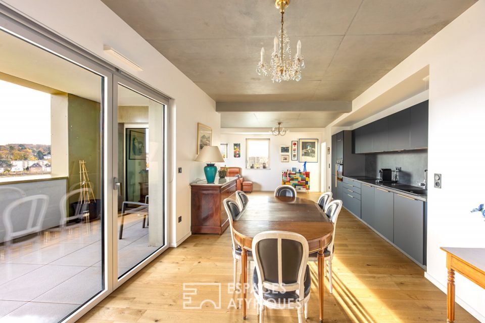 Appartement avec terrasse et vue dégagée