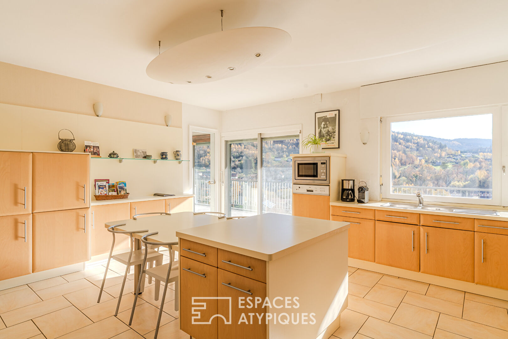 Villa moderniste avec vue sur les Vosges