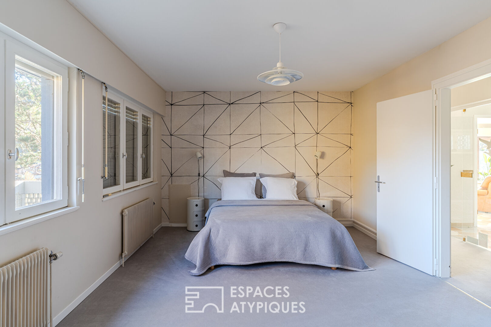 Villa moderniste avec vue sur les Vosges