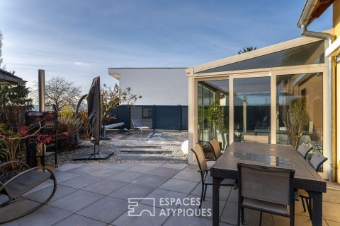 Maison familiale avec véranda et piscine