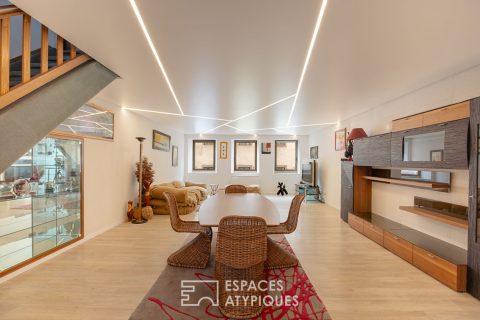 Ensemble immobilier singulier en centre-ville